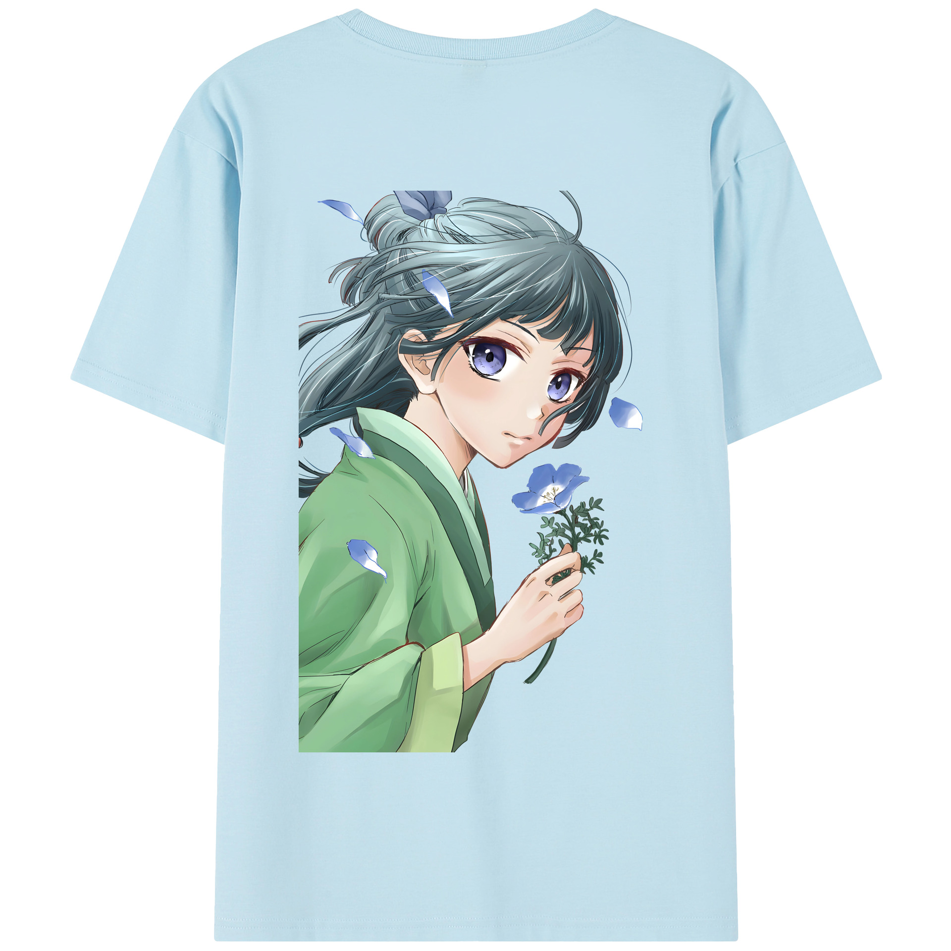 （画像用） 薬屋のひとりごと The Apothecary Diaries 綿100％半袖Tシャツ（背面プリント）